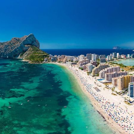 Apartamento En Calpe, Playa De La Fossa, Primera Linea, Aa Exteriör bild